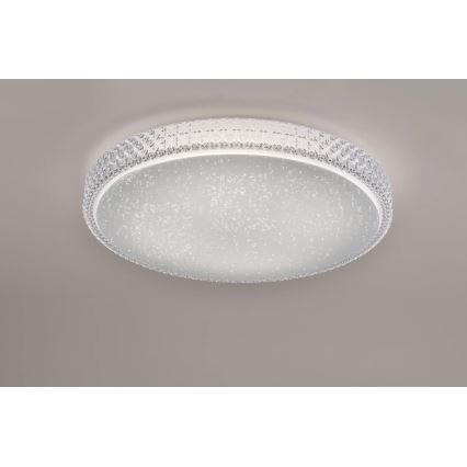JUST LIGHT. 14745-00 - LED RGB Plafon ściemnialny FRIDA LED/36W/230V 2700-5000K + zdalne sterowanie