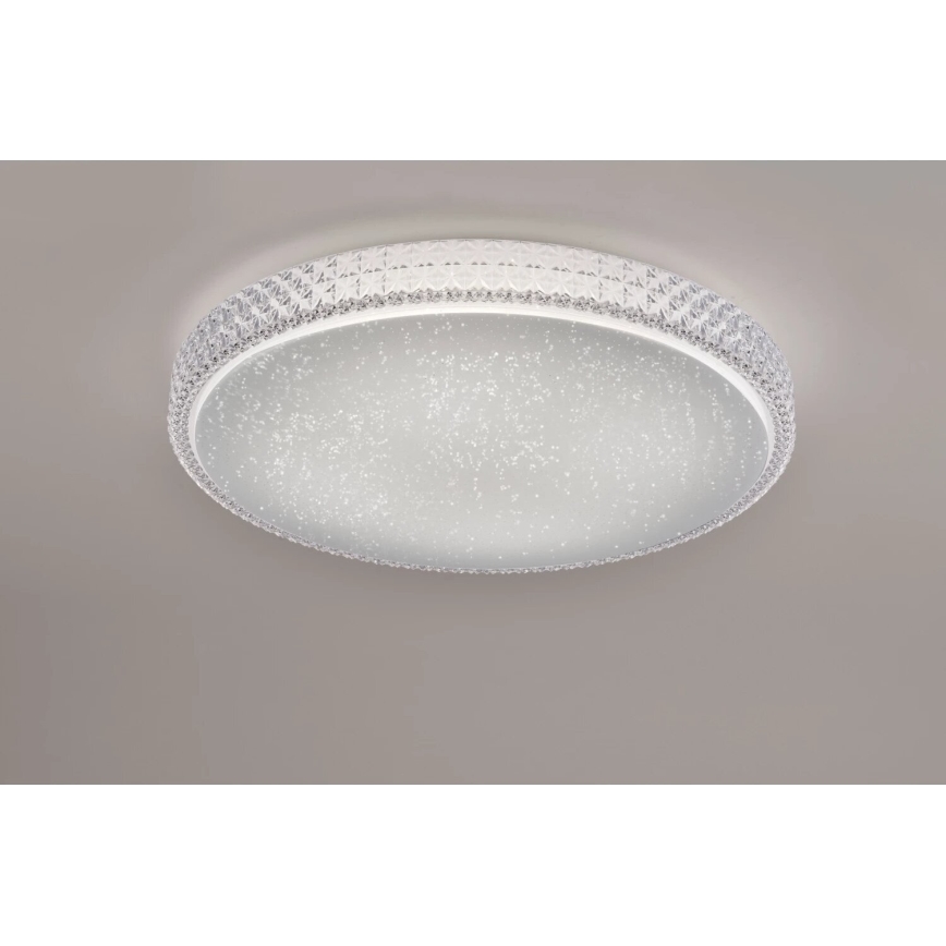 JUST LIGHT. 14745-00 - LED RGB Plafon ściemnialny FRIDA LED/36W/230V 2700-5000K + zdalne sterowanie