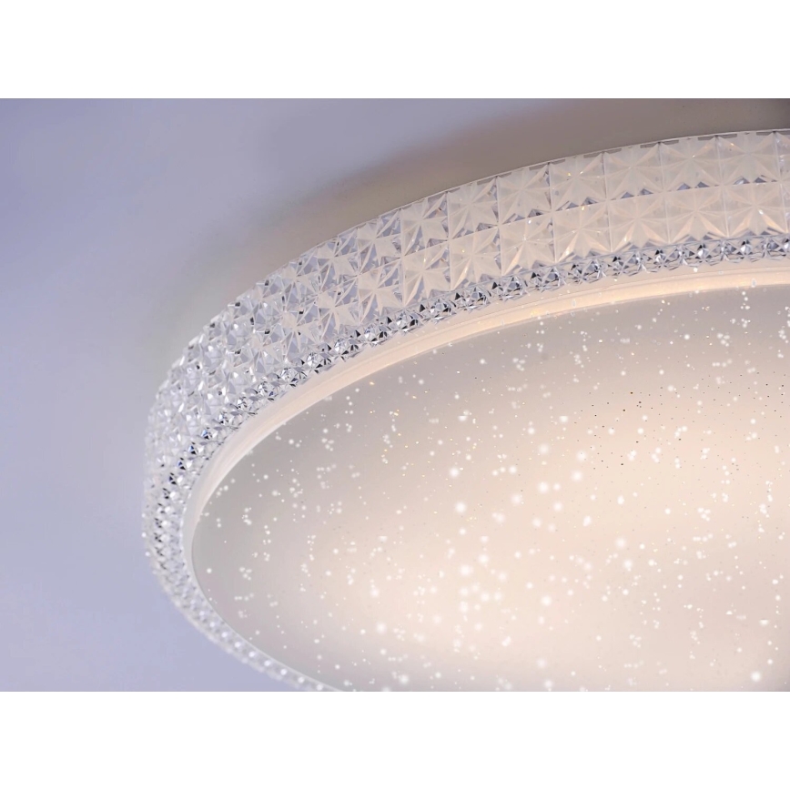 JUST LIGHT. 14745-00 - LED RGB Plafon ściemnialny FRIDA LED/36W/230V 2700-5000K + zdalne sterowanie