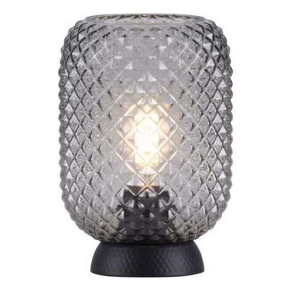 JUST LIGHT. 14906-18 - Lampa stołowa REISHI 1xE27/40W/230V czarna