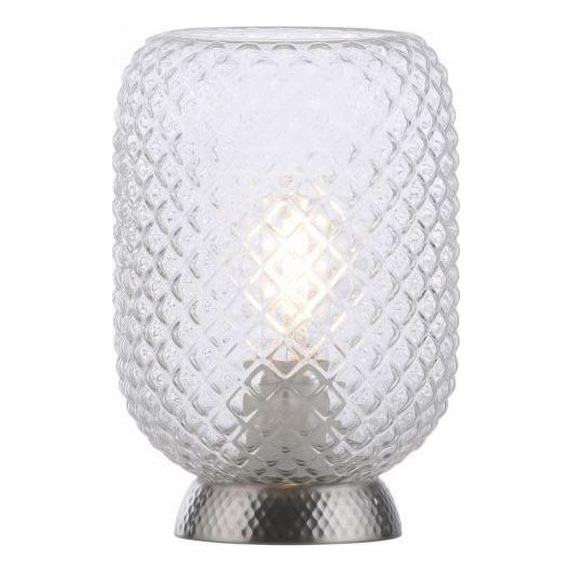 JUST LIGHT. 14906-55 - Lampa stołowa REISHI 1xE27/40W/230V matowy chrom