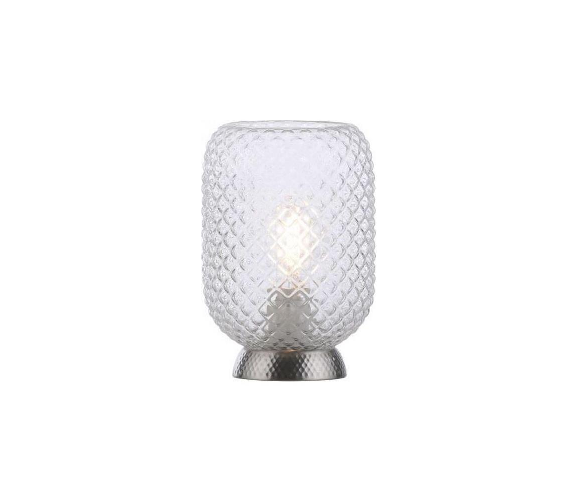 JUST LIGHT. 14906-55 - Lampa stołowa REISHI 1xE27/40W/230V chrom