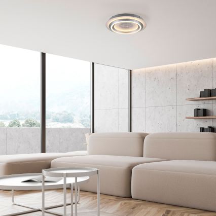 JUST LIGHT. 15089-21 - Lampa sufitowa LED CICHIO LED/36W/230V średnica 40 cm chrom matowy