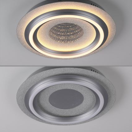 JUST LIGHT. 15089-21 - Lampa sufitowa LED CICHIO LED/36W/230V średnica 40 cm chrom matowy