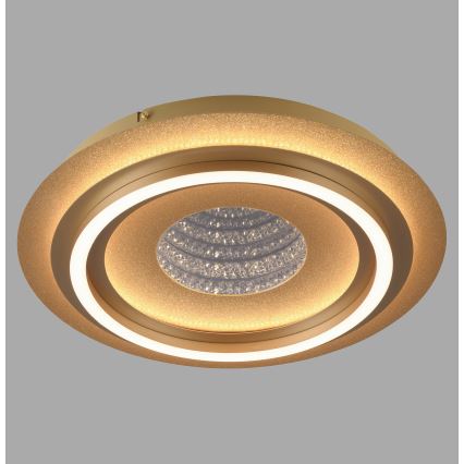 JUST LIGHT. 15089-60 - Lampa sufitowa LED CICHIO LED/36W/230V, średnica 40 cm, złota