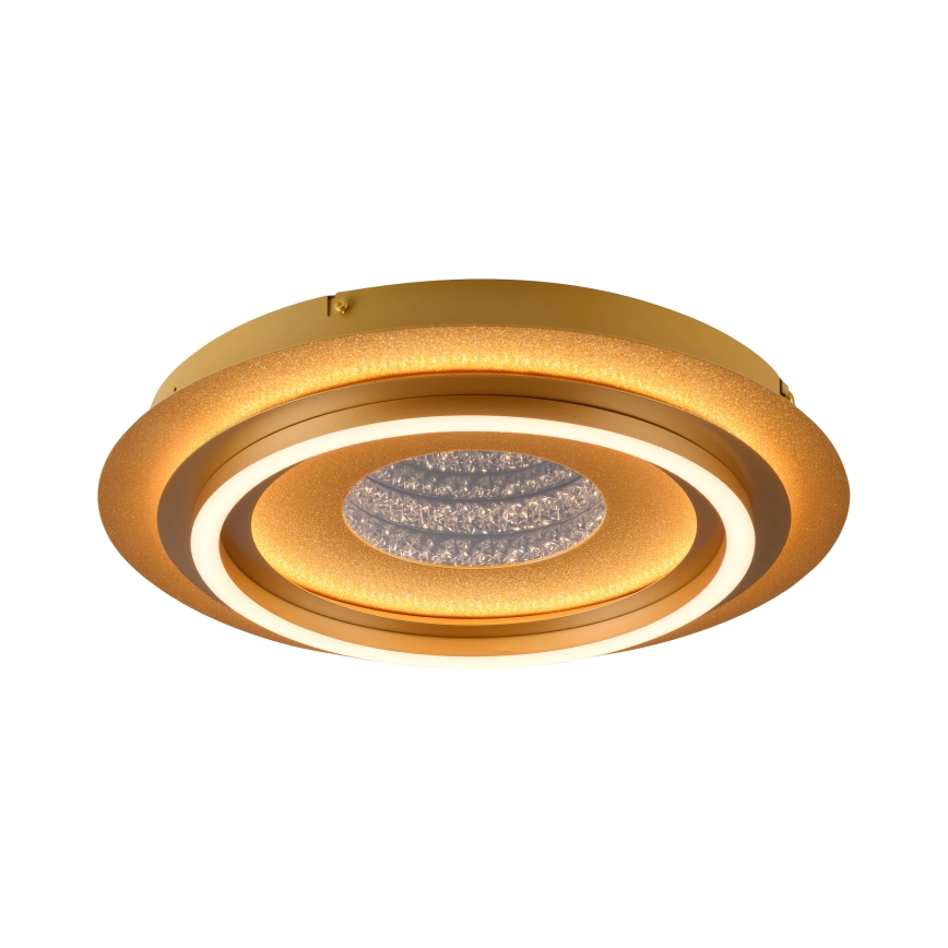 JUST LIGHT. 15089-60 - Lampa sufitowa LED CICHIO LED/36W/230V, średnica 40 cm, złota