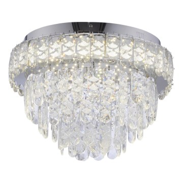 JUST LIGHT. 15092-17 - Lampa sufitowa LED KULUNKA LED/33W/230V Ø 38 cm błyszczący chrom