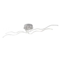JUST LIGHT. 15126-55 - LED Żyrandol natynkowy WAVE LED/29,4W/230V matowy chrom