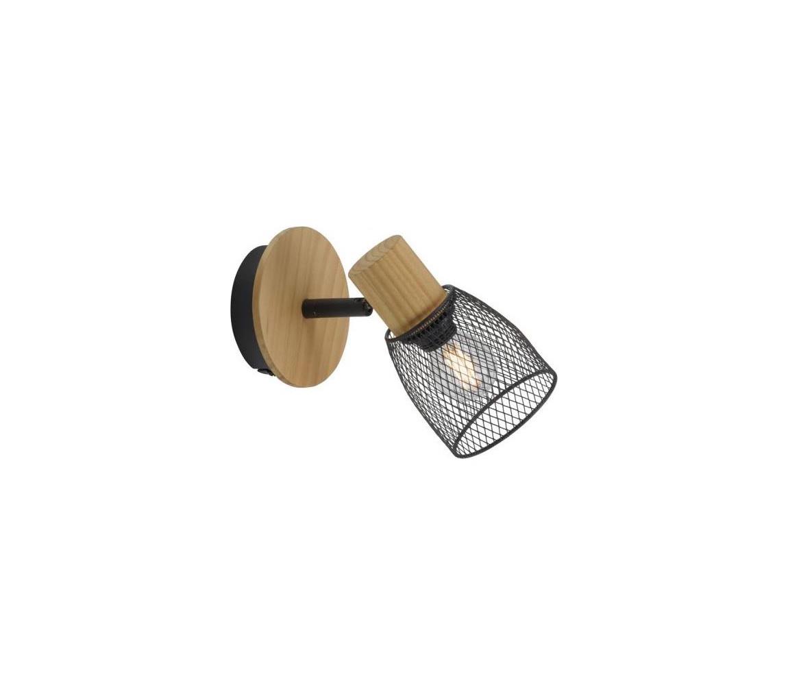 JUST LIGHT. 15191-79 - Kinkiet punktowy TAMIS 1xE14/10W/230V sosna
