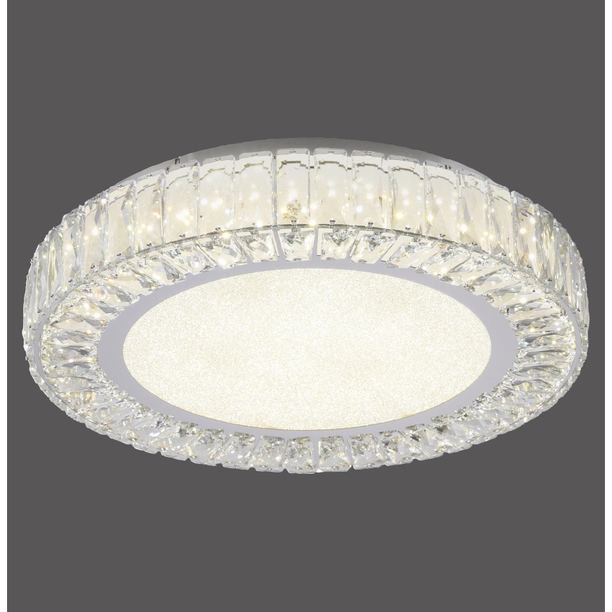 JUST LIGHT. 15222-17 - Lampa sufitowa LED KULUNKA LED/46W/230V Ø 50 cm chrom błyszczący