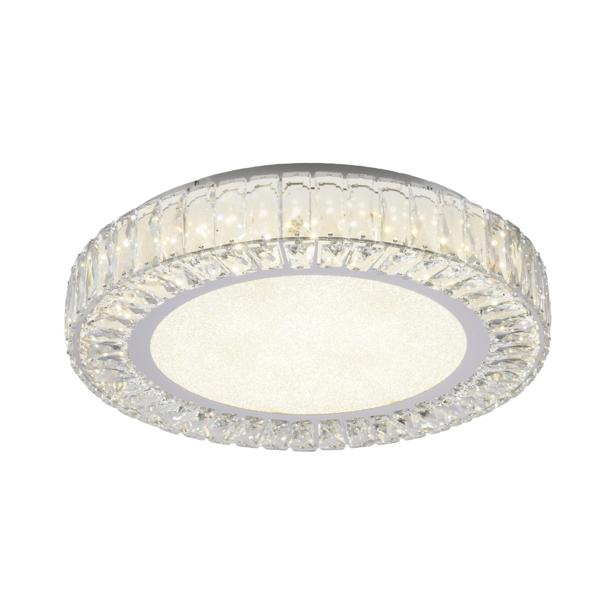 JUST LIGHT. 15222-17 - Lampa sufitowa LED KULUNKA LED/46W/230V Ø 50 cm chrom błyszczący