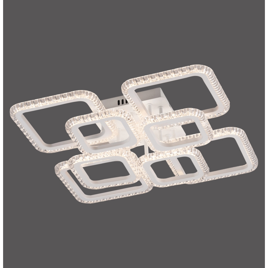 JUST LIGHT. 15269-16 - LED Lampa sufitowa CRYSTALLO LED/43,5W/230V 49x49 cm biała
