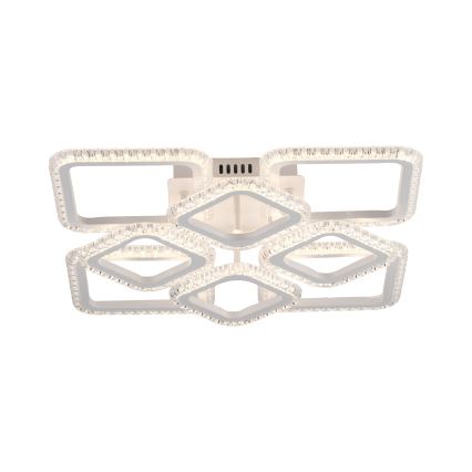 JUST LIGHT. 15269-16 - LED Lampa sufitowa CRYSTALLO LED/43,5W/230V 49x49 cm biała