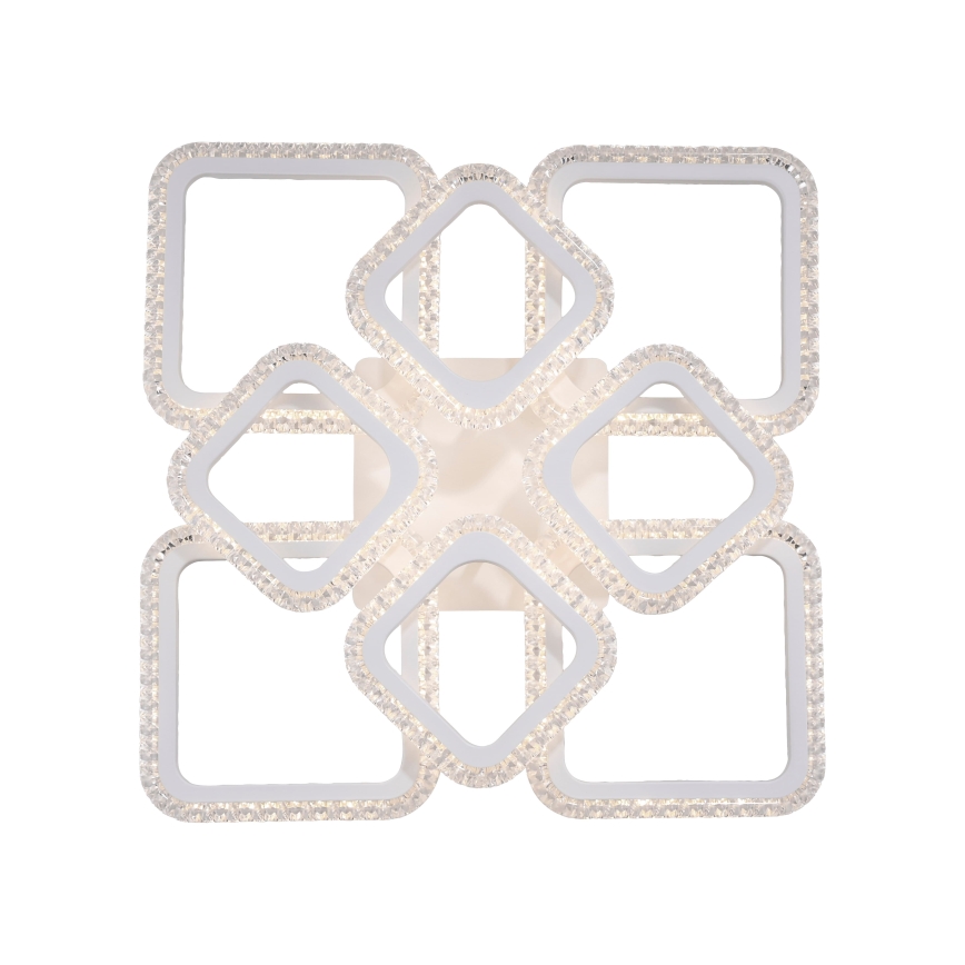 JUST LIGHT. 15269-16 - LED Lampa sufitowa CRYSTALLO LED/43,5W/230V 49x49 cm biała