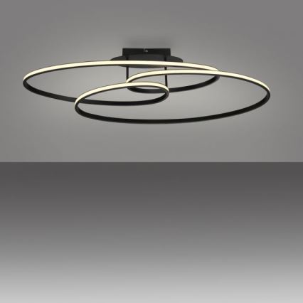 JUST LIGHT. 15321-18 - LED Plafon LUMACA LED/33W/230V czarny