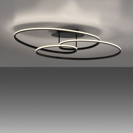JUST LIGHT. 15321-18 - LED Plafon LUMACA LED/33W/230V czarny