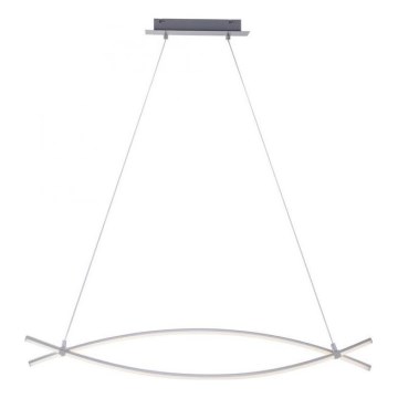 JUST LIGHT. 15382-55 - LED Żyrandol na lince MAJA 2xLED/8,4W/230V matowy chrom