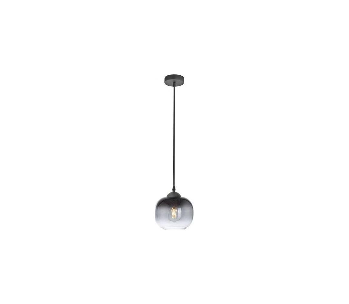 JUST LIGHT. 15420-18 - Żyrandol na lince ZEA 1xE27/25W/230V czarny