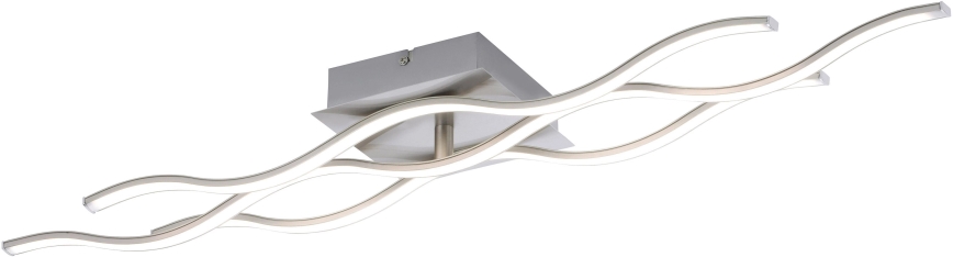 JUST LIGHT. 16266-55 - LED RGB Plafon ściemnialny LOLA WAVE LED/30W/230V 2700-5000K + pilot zdalnego sterowania