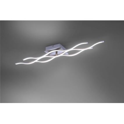 JUST LIGHT. 16266-55 - LED RGB Plafon ściemnialny LOLA WAVE LED/30W/230V 2700-5000K + pilot zdalnego sterowania