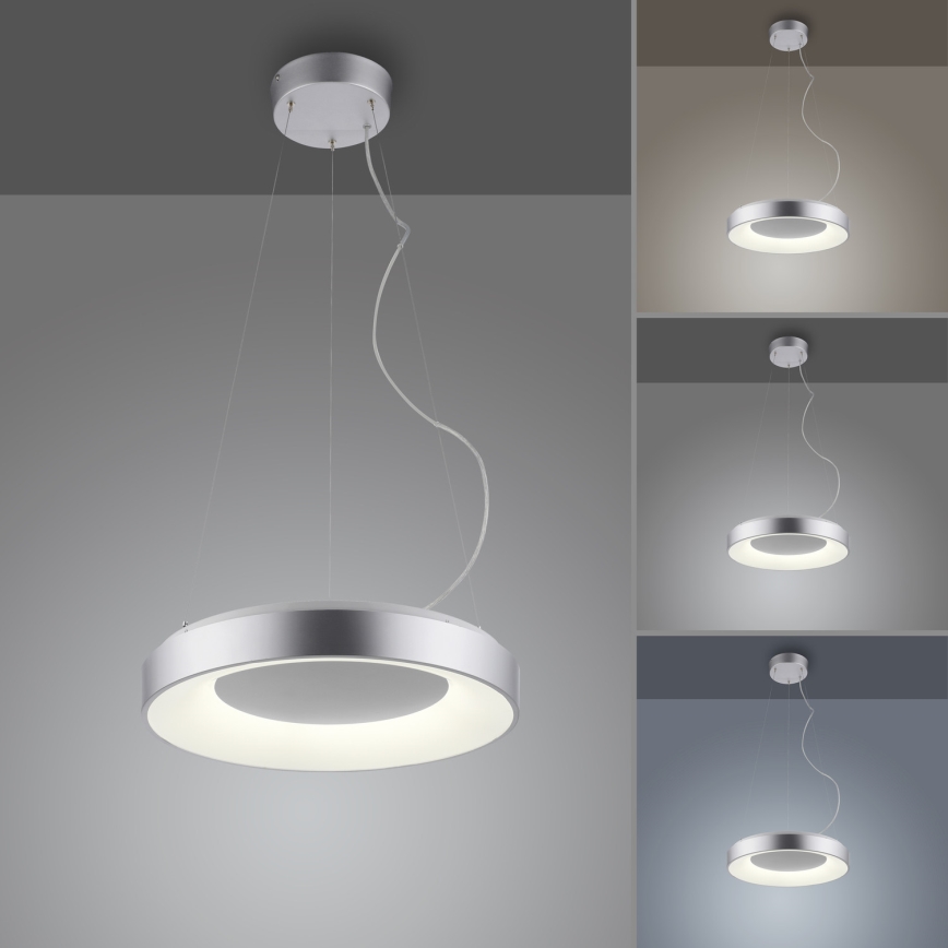 JUST LIGHT. 17075-21 - LED Żyrandol ściemnialny na lince KETO ANIKA LED/26,5W/230V 2700-5000K + zdalne sterowanie