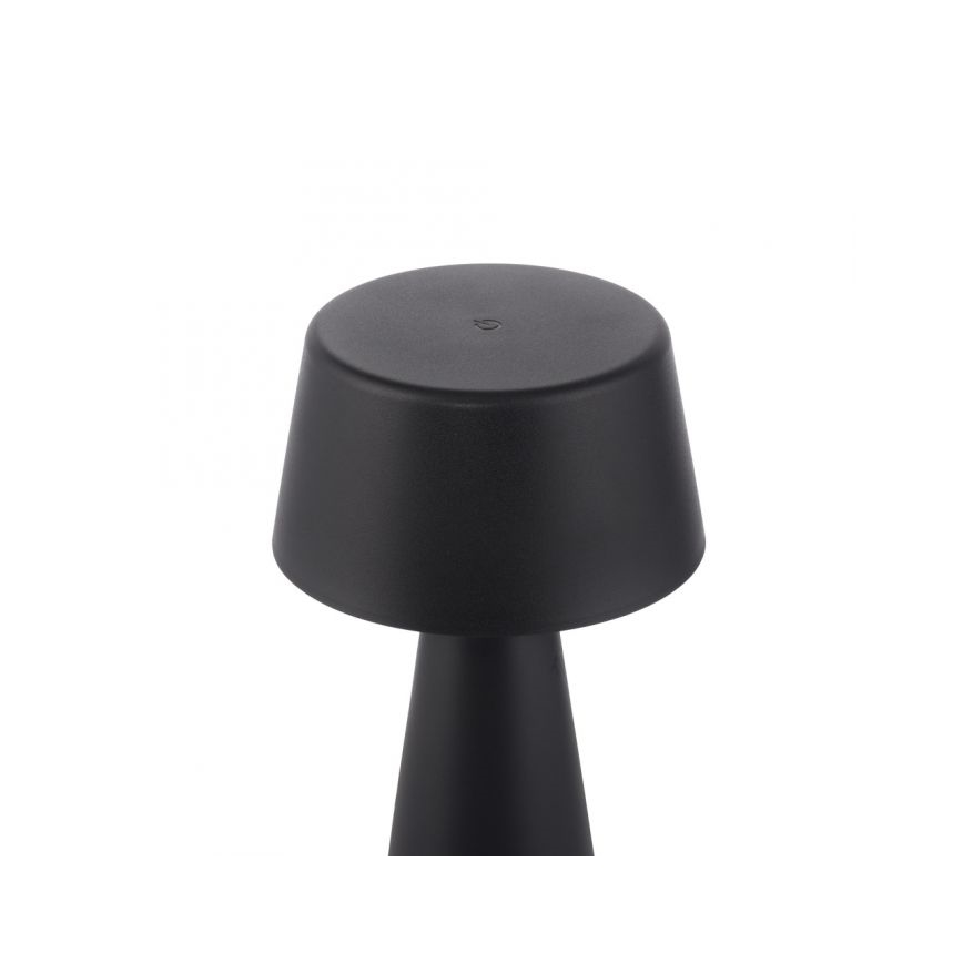 JUST LIGHT. 19260-18 - LED Ściemnialna dotykowa zewnętrzna lampa ABERA LED/3W/3,7V 2000 mAh USB IP54 czarny