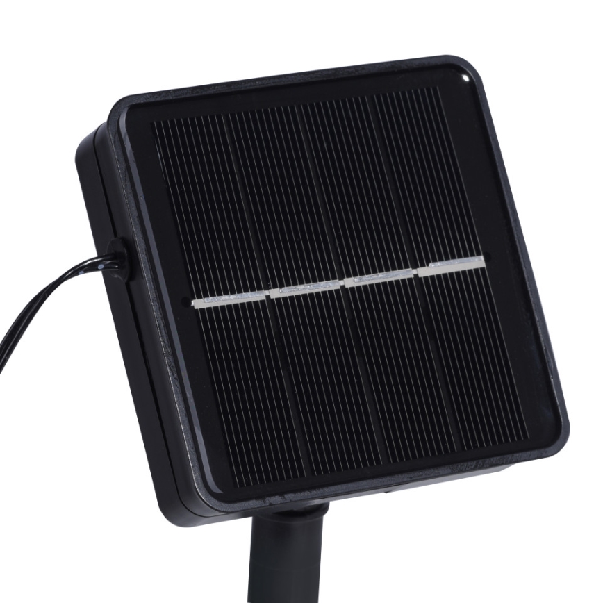 JUST LIGHT. 19971-18 - LED RGB solarna taśma TEANIA LED/3,7V 5 m 1200 mAh IP44 czarna