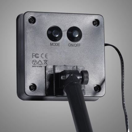 JUST LIGHT. 19971-18 - LED RGB solarna taśma TEANIA LED/3,7V 5 m 1200 mAh IP44 czarna