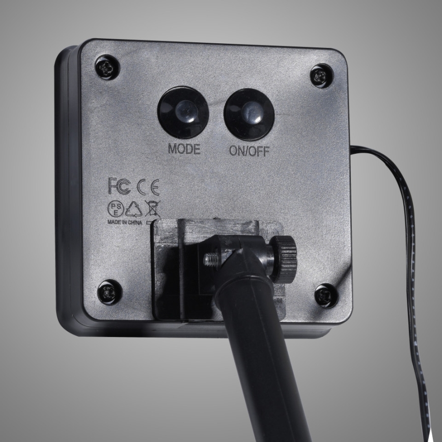 JUST LIGHT. 19971-18 - LED RGB solarna taśma TEANIA LED/3,7V 5 m 1200 mAh IP44 czarna