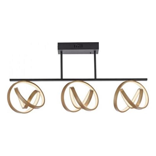 JUST LIGHT. 6245-18 - LED Ściemnialny żyrandol natynkowy LOOP 3xLED/11W/230V 2700-5000K + pilot zdalnego sterowania
