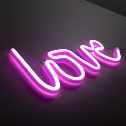 JUST LIGHT. 85021-87 - LED Neonowa dekoracja ścienna NEON LED/6,5W/5V Love