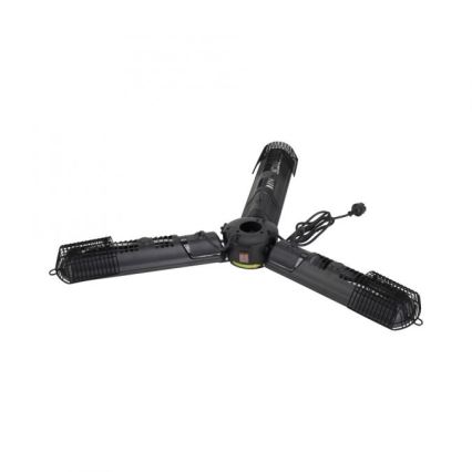 JUST LIGHT. 99513-18 - Grzejnik zewnętrzny GLOW 3x650W/1300W/2000W/230V IP34