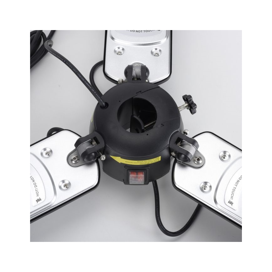 JUST LIGHT. 99513-18 - Grzejnik zewnętrzny GLOW 3x650W/1300W/2000W/230V IP34