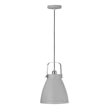 JUST LIGHT. L11160-16 - Żyrandol na lince EVA 1xE27/60W/230V śr. 26,5 szare