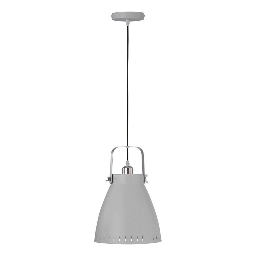 JUST LIGHT. L11160-16 - Żyrandol na lince EVA 1xE27/60W/230V śr. 26,5 szare