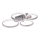 JUST LIGHT. L16271-55 - Ściemnialna lampa sufitowa RGBW JOHANNA LOLASMART LED/24W/230V 2700-5000K + zdalne sterowanie