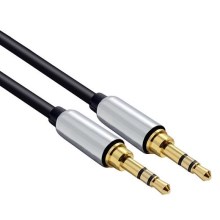 Kabel audio JACK 3,5mm złącze 1 m