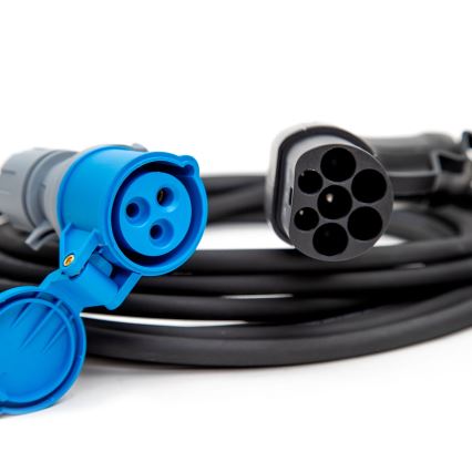 Kabel ładujący do kamperów elektrycznych typu 2 7 m 3,6kW 16A