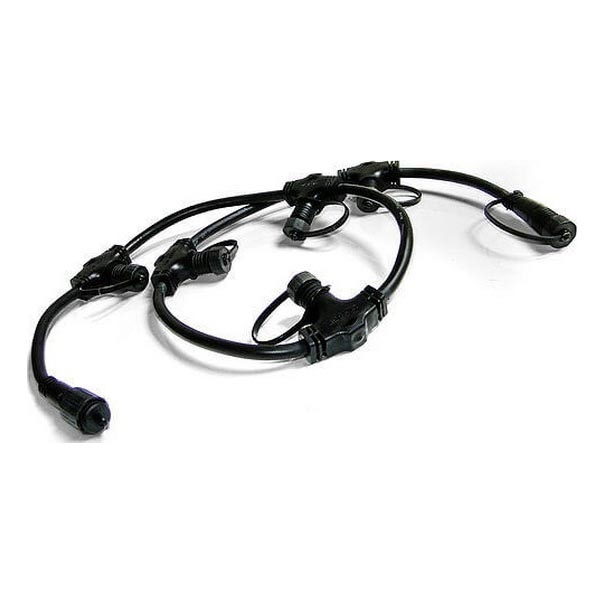 Kabel połączeniowy zewnętrzny EASY CONNECT 5 złącza 1m IP67