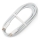 Kabel USB USB-C / USB-C złącze 100W 1,5m biały