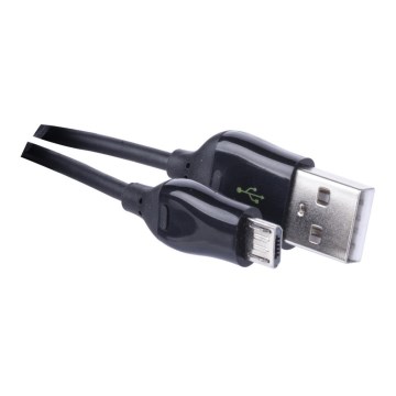 Kabel USB Złącze USB 2.0 A / złącze micro USB B czarne