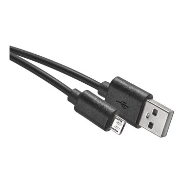 Kabel USB Złącze USB 2.0 A / złącze micro USB B czarny