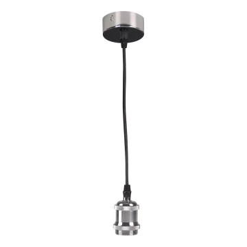 Kabel zasilający 1xE27/20W/230V chrom błyszczący