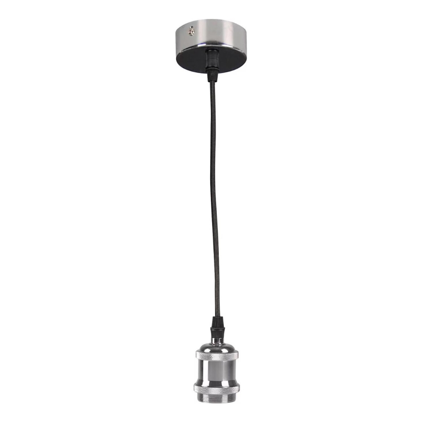 Kabel zasilający 1xE27/20W/230V chrom błyszczący