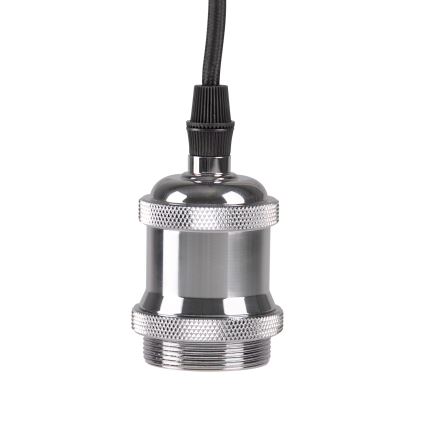 Kabel zasilający 1xE27/20W/230V chrom błyszczący
