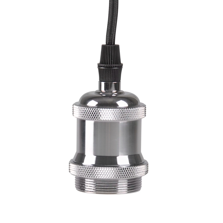 Kabel zasilający 1xE27/20W/230V chrom błyszczący