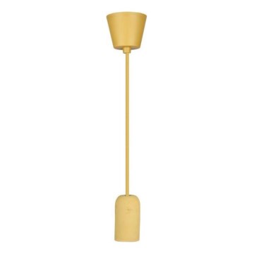 Kabel zasilający 1xE27/60W/230V beton/beżowy