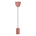 Kabel zasilający 1xE27/60W/230V beton/czerwony