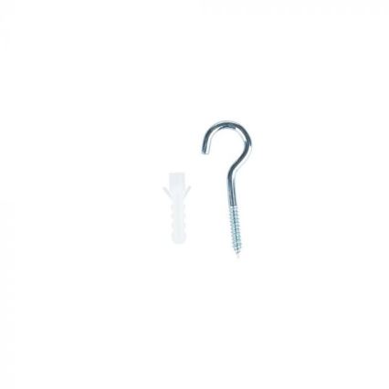 Kabel zasilający 1xE27/60W/230V beton/zielony