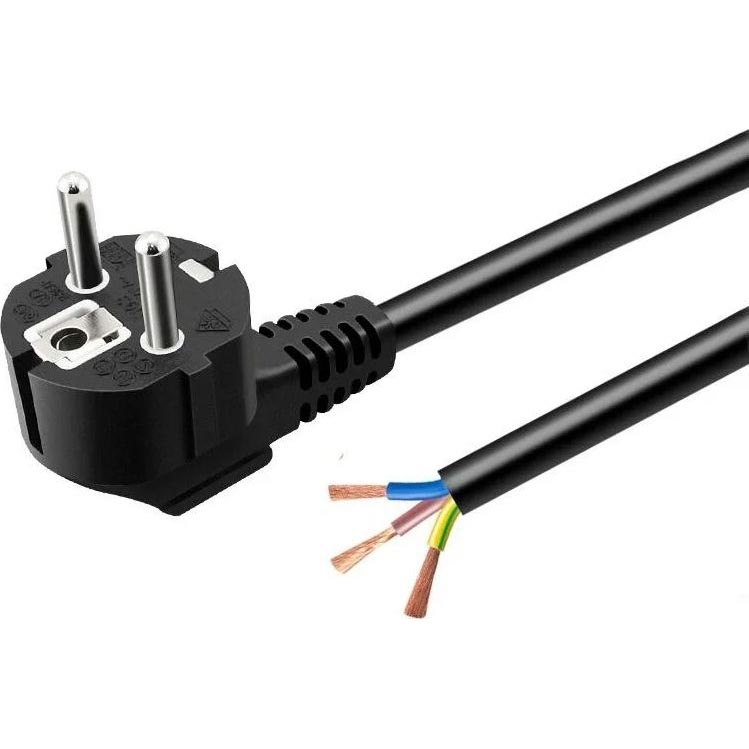 Kabel zasilający 3 m, 230 V, czarny